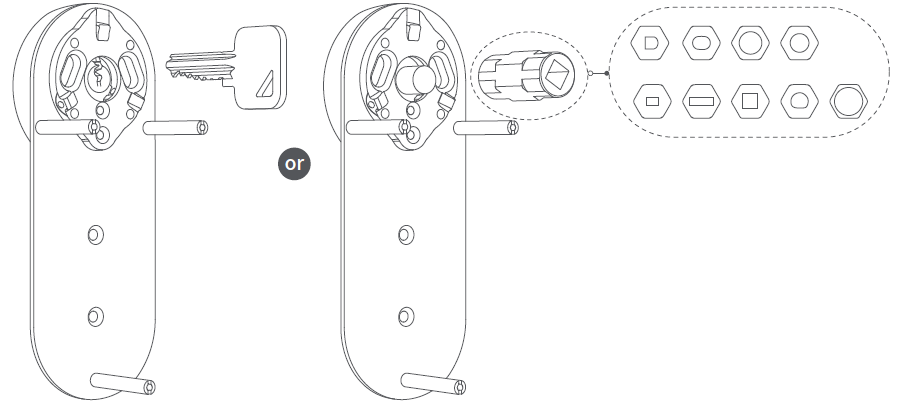 Installation de la clé ou de l'adaptateur du Xiaomi Aqara EL-D02D
